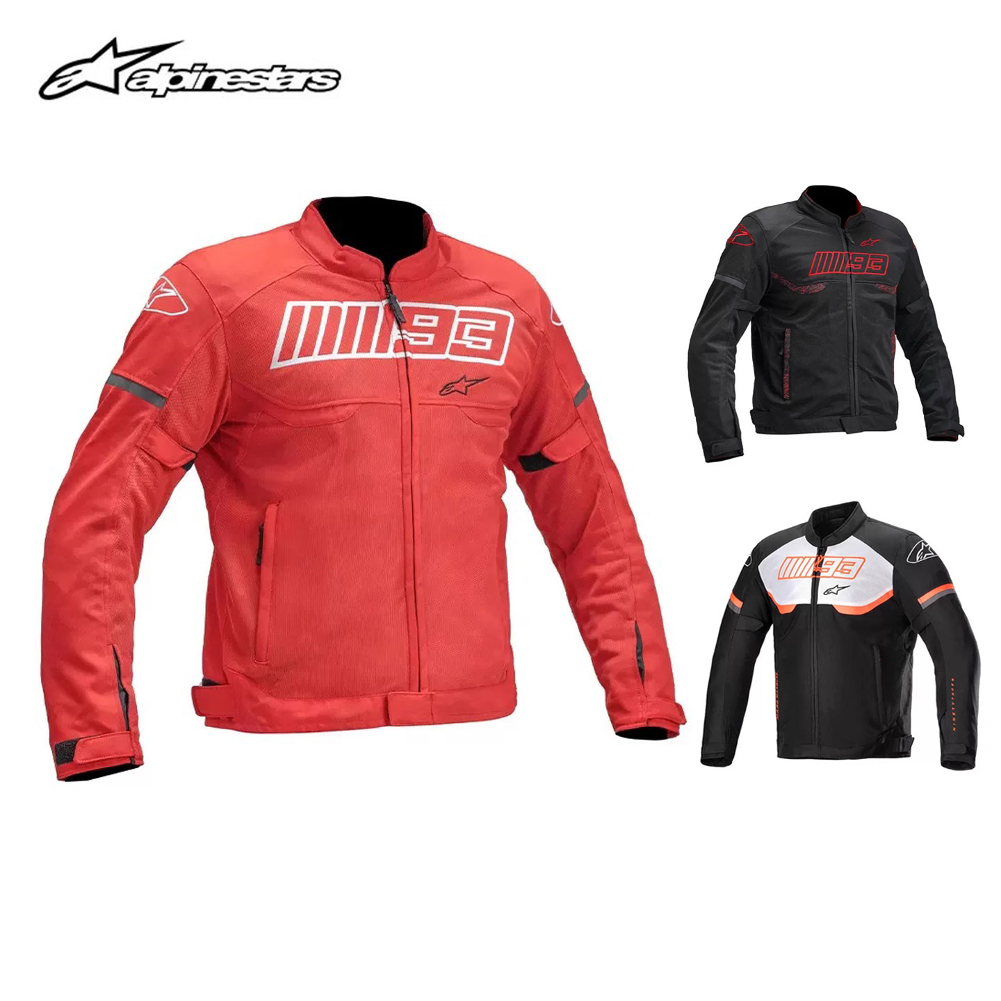 A星夏季拼接骑行服透气MM93马奎斯联名机车防摔LOSAIL V3摩托车