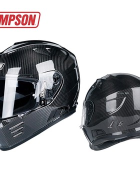 辛普森SIMPSON摩托车头盔男女四季通用GHOST BANDIT防摔防护通勤