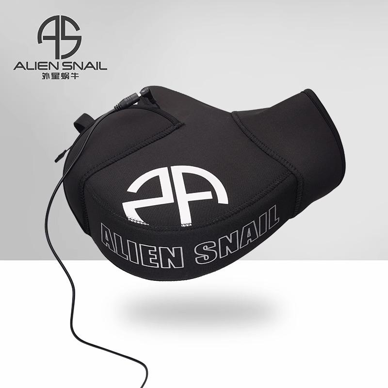 外星蜗牛手闷子摩托车电瓶车冬季挡风电加热车把套护手套加厚通勤