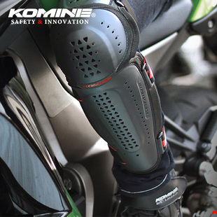 日本KOMINE摩托车骑行护具骑士装备607护膝684魔术贴护具SK-466