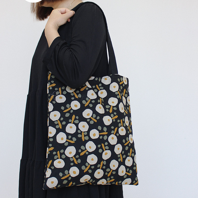 李因乐原创新款初秋学生简约布包