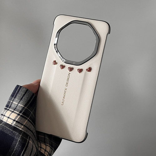 mate80rs非凡大师水钻爱心手机壳