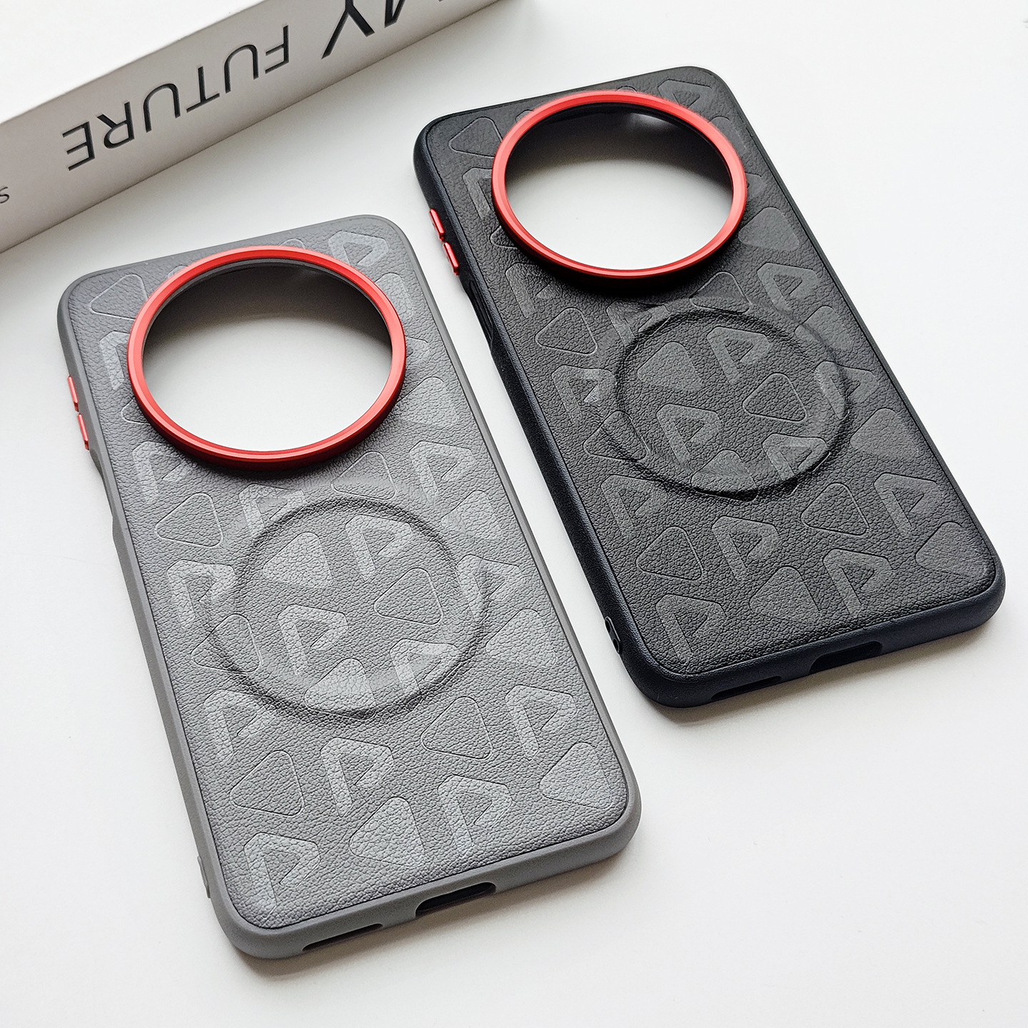 mate80promax手机壳撞色镜头圈