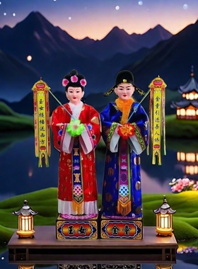 落地摆件布置道具自动鞠躬/站立不动布衣仿真装饰批发