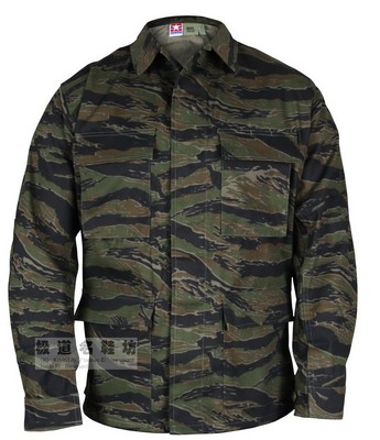 极道装备美国越战丛林虎斑迷彩