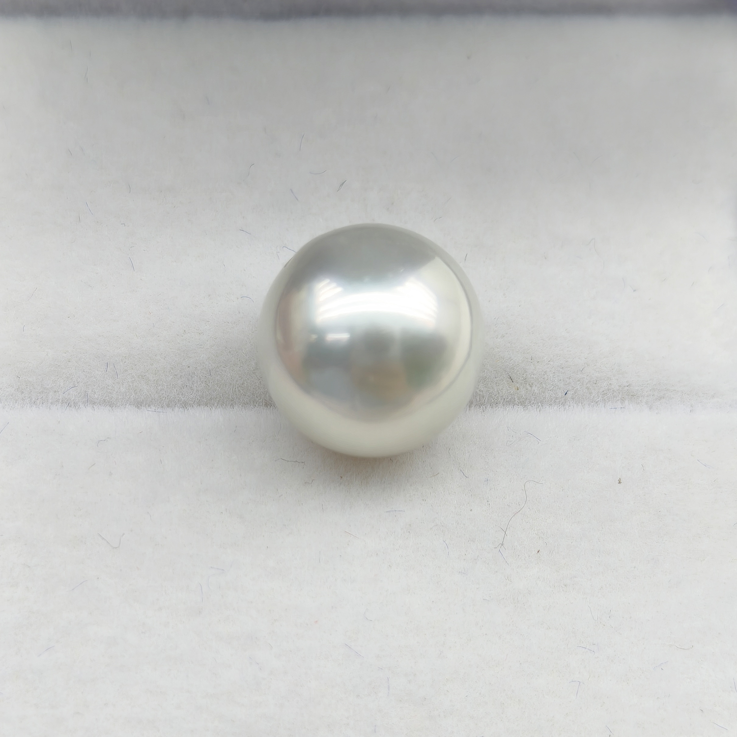 11-12MM天然南洋海水珍珠白色裸珠正圆近圆微瑕定制吊坠