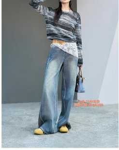 春 牛仔裤 25秋新款 加微发图订金代购 S3139810 国内专柜正品 村