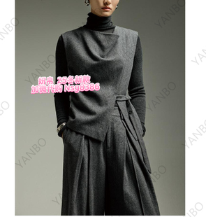 25冬季 裤 新款 加微发图订金代购 子281903 国内专柜正品 妍B