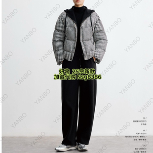 加微发图订金代购 妍B 国内专柜正品 新款 羽绒服025913 25冬季