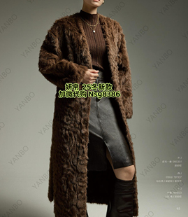 加微发图订金代购 妍B 国内专柜正品 新款 皮毛一体095351 25冬季