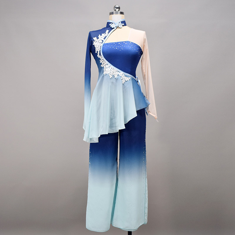 畅想胶州秧歌女演出服定制