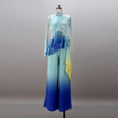 畅想民族舞蹈服装 胶州秧歌钱鼓舞澜水见月圆剧目服演出服艺考定制