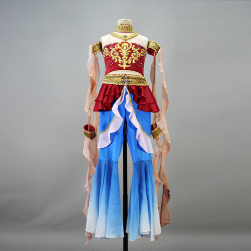 少数民族舞蹈舞台服装女
