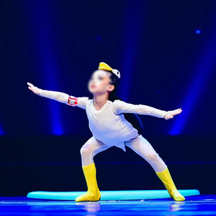 第十一届小荷风采同款冲浪企鹅舞蹈服装少儿比赛服儿童演出服定制