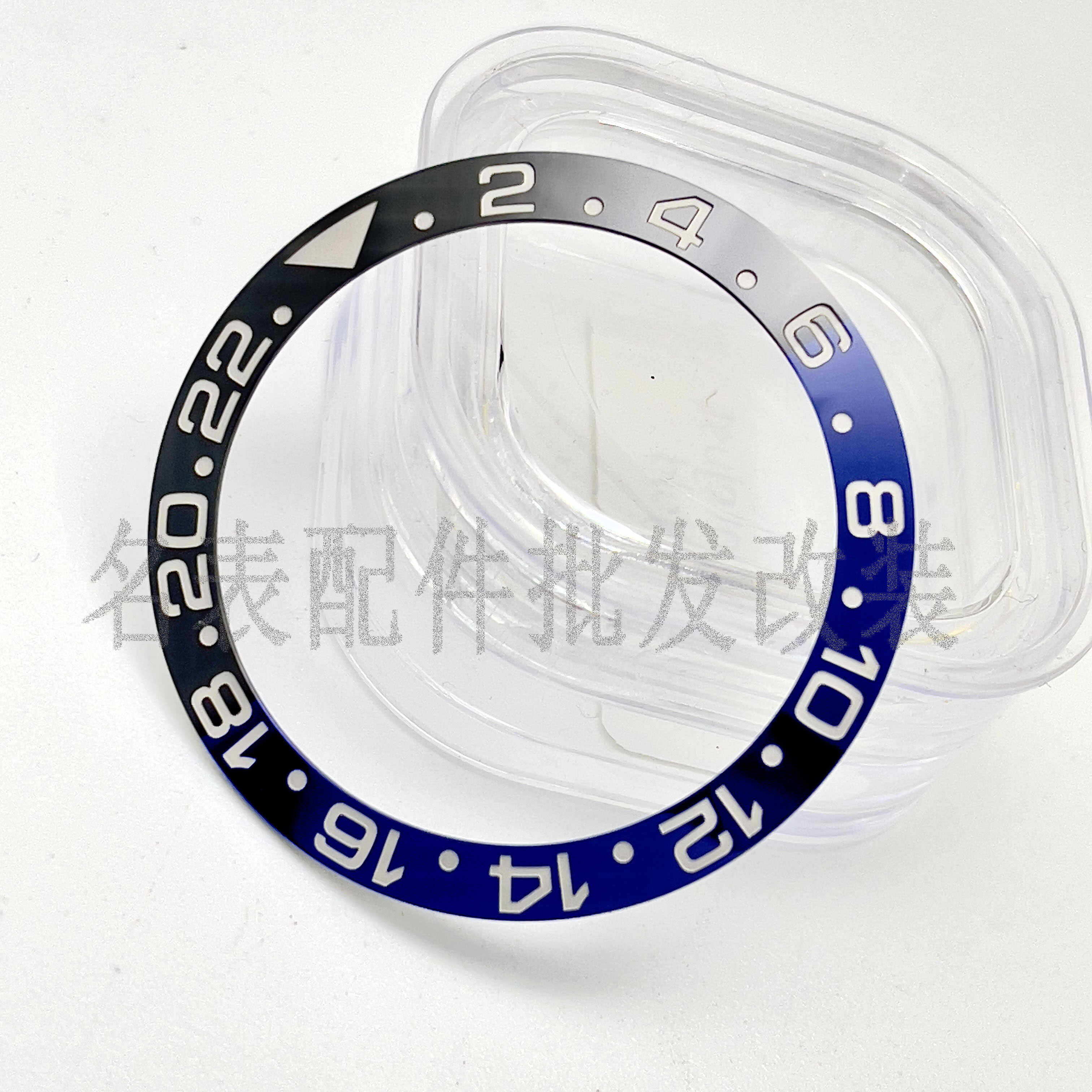 可乐铂金圈格林尼治GMT陶瓷表圈