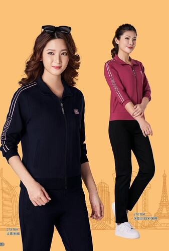 新款春季运动套装必列奇户外女