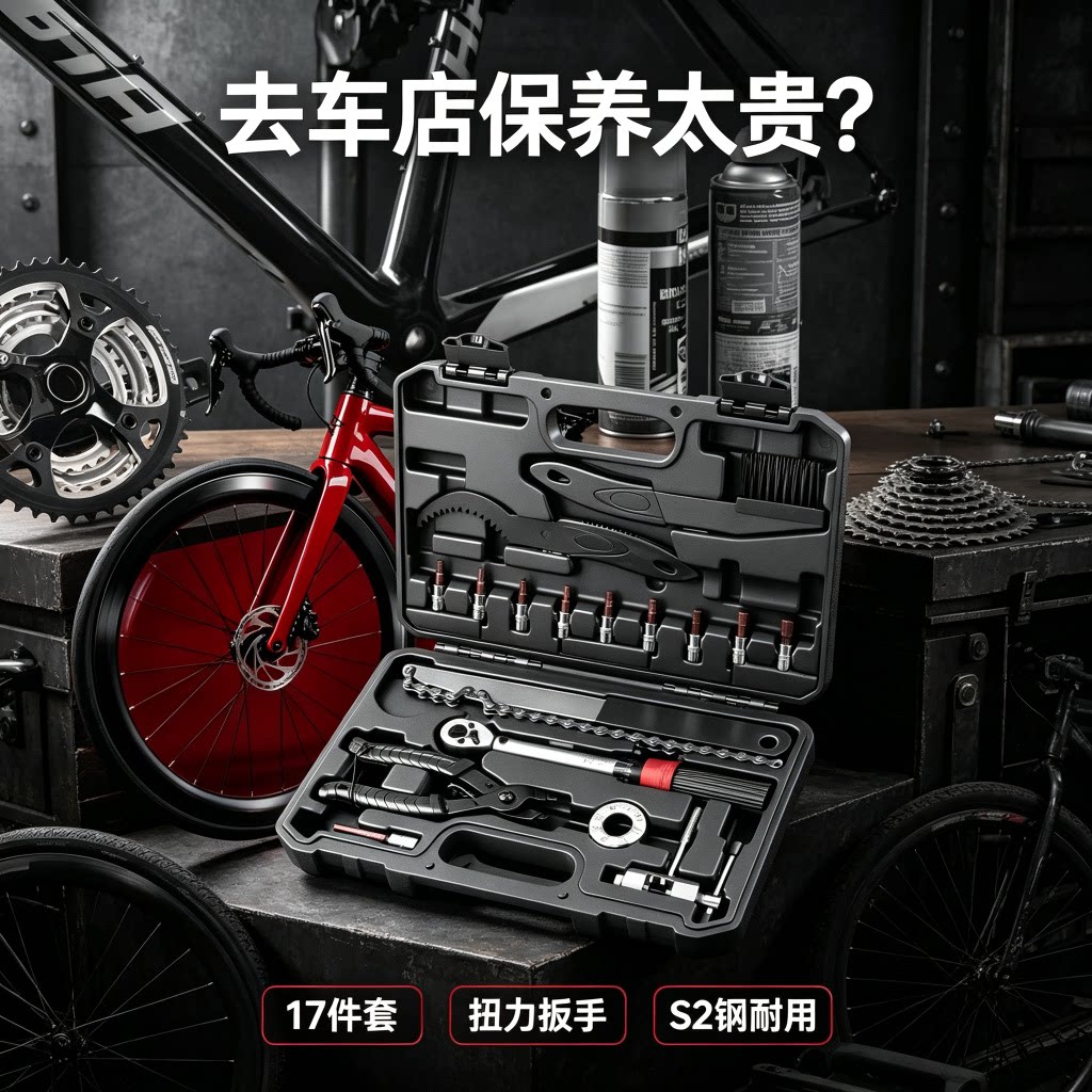 17件套多功能自行车摩托车扭力