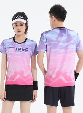 羽毛球服比赛定制速干透气套装
