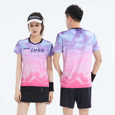 羽毛球服比赛定制速干透气套装