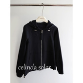 连帽抽绳轻质 娇阳 羊毛夹克短外套 级 帅酷有调性 巨值 柜上万元