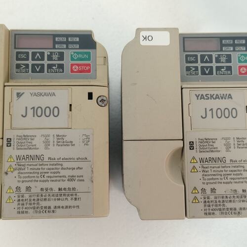 议价安川变频器J1000CIMR-JB4A0004BBA ，如图可维修