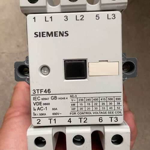 议价3TF46 80A 交流接触器可维修