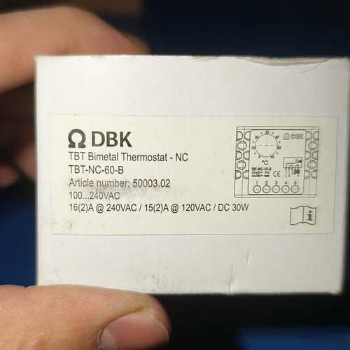议价DBK双金属温控器 TBT-NC-60-B可维修