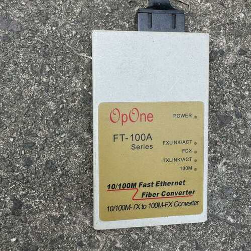 议价 OpOne FT-100A光纤转换器，10/100M Fas 可维修