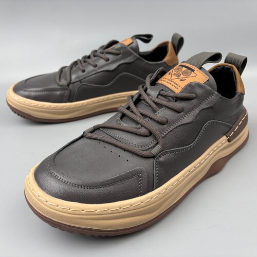 头层牛皮男士手工耐磨软底板鞋