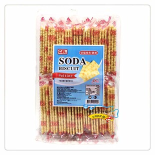 香港进口 GEL苏打饼干 办公室休闲零食独立包装540g*12包/箱
