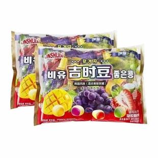 马来西亚进口 林食佳 吉时豆什锦糖混合糖果大礼包438g*20包/箱