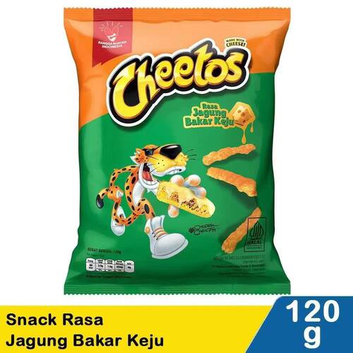 印尼版 奇多Cheetos玉米棒(膨化食品)120g*14袋/箱 整箱价