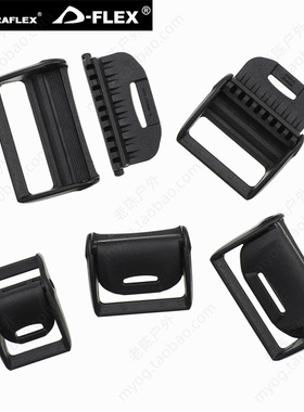 多耐福DURAFLEX扣具 S.J. Shorty Cam Buckle 有环压扣 织带防滑