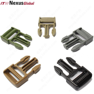 美国ITW扣具 GT Side Release Buckle 25MM军规 GTSR插扣 DIY配件