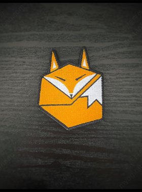现货 美国PDW Sleeping Fox Morale Patch 沉睡狐狸臂章 魔术贴