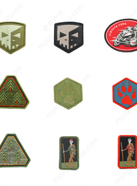 孤品 美国PDW臂章 Prometheus Design Werx魔术贴 士气章合集三