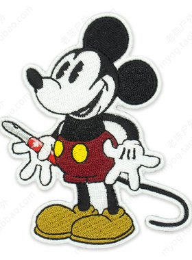 现货 美国PDW EDC Mouse Morale Patch 老鼠臂章 士气章 魔术贴