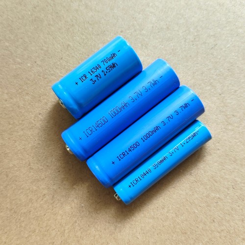 16340 14500锂电池10440 五5号七7无线鼠标手电筒3.7V充电电池
