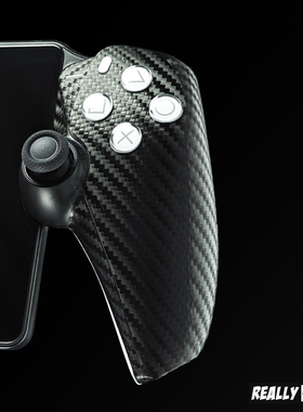 碳纤黑PS Portal贴纸3M铸造级贴纸PS串流掌机贴膜机身保护痛贴