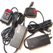 电动车变压扳手转接线电动工具连接割草机洗车枪电钻21V电源线