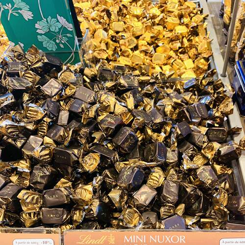 瑞士莲金装榛子仁夹心巧克力