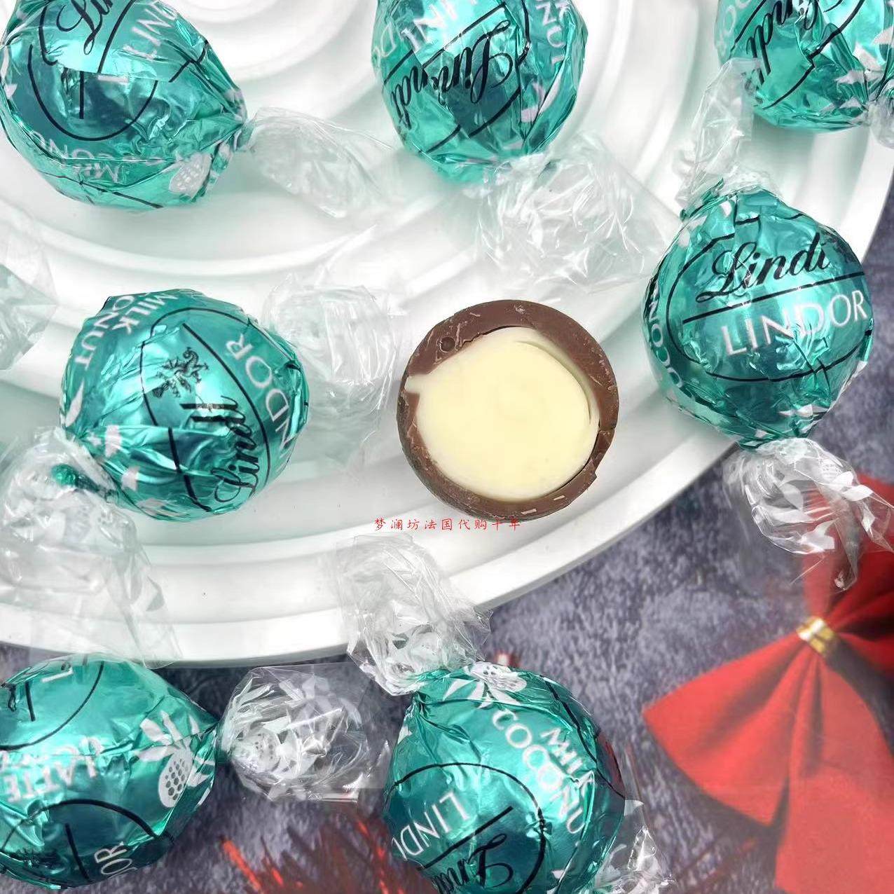 现货 包邮 进口瑞士莲椰子可可味软心巧克力,零食/坚果/特产,混合巧克力,淘宝优惠券,粉丝福利购,淘宝优惠卷