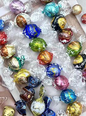 包邮法国代购瑞士莲软心巧克力3口味3粒装白巧黑巧奶巧