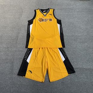 ANTA/安踏赞助浙江广厦队主场客场篮球比赛训练背心短裤55610101