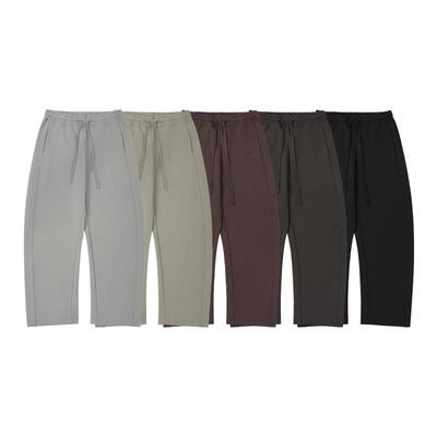 NOMORE春夏新品HeiQ智能控温弯刀裤2025街头立体剪裁休闲长裤男