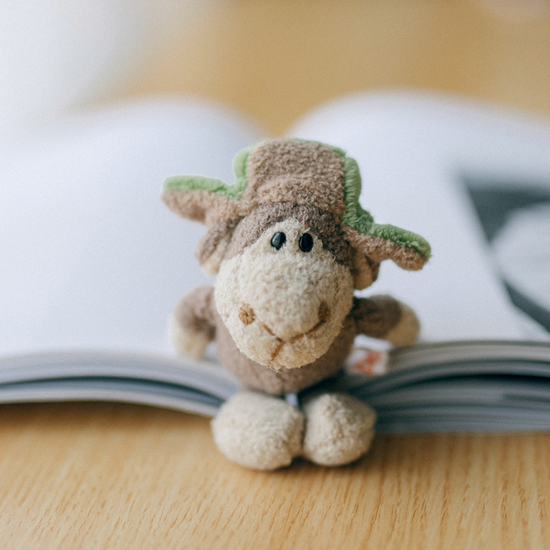 5个包邮毛绒钥匙扣钥匙圈手机链