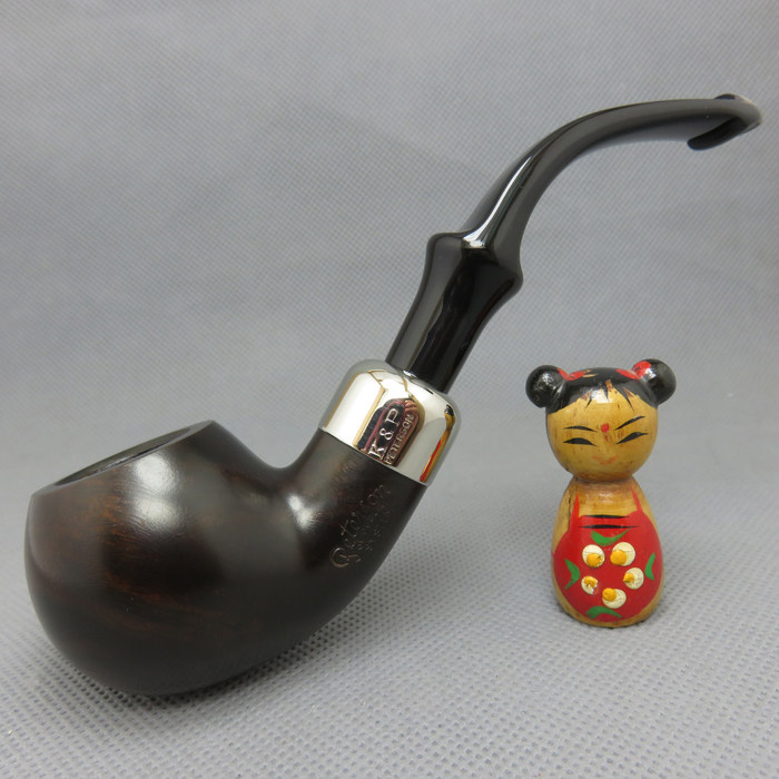 爱尔兰彼得森Peterson石楠木男士军插P嘴系统烟斗SYSTEM 303