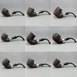 爱尔兰彼得森Peterson石楠木乡土雕刻P嘴军插水槽系统烟斗 SYSTEM