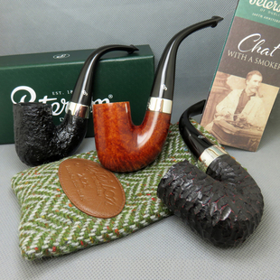 爱尔兰Peterson彼得森3mm石楠木烟斗纯银圈P嘴2025限量版年度烟斗