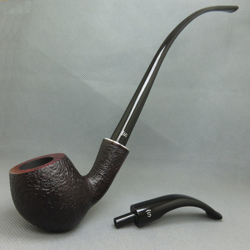 丹麦Stanwell史丹威石楠木双嘴阅读烟斗andersen安徒生 喷砂面7